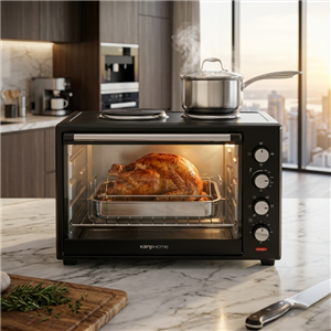 Horno Kanji Home KJH-HE600013600RAC 60 Litros 2000W Anafe Doble